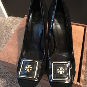 Tory Burch suede heels